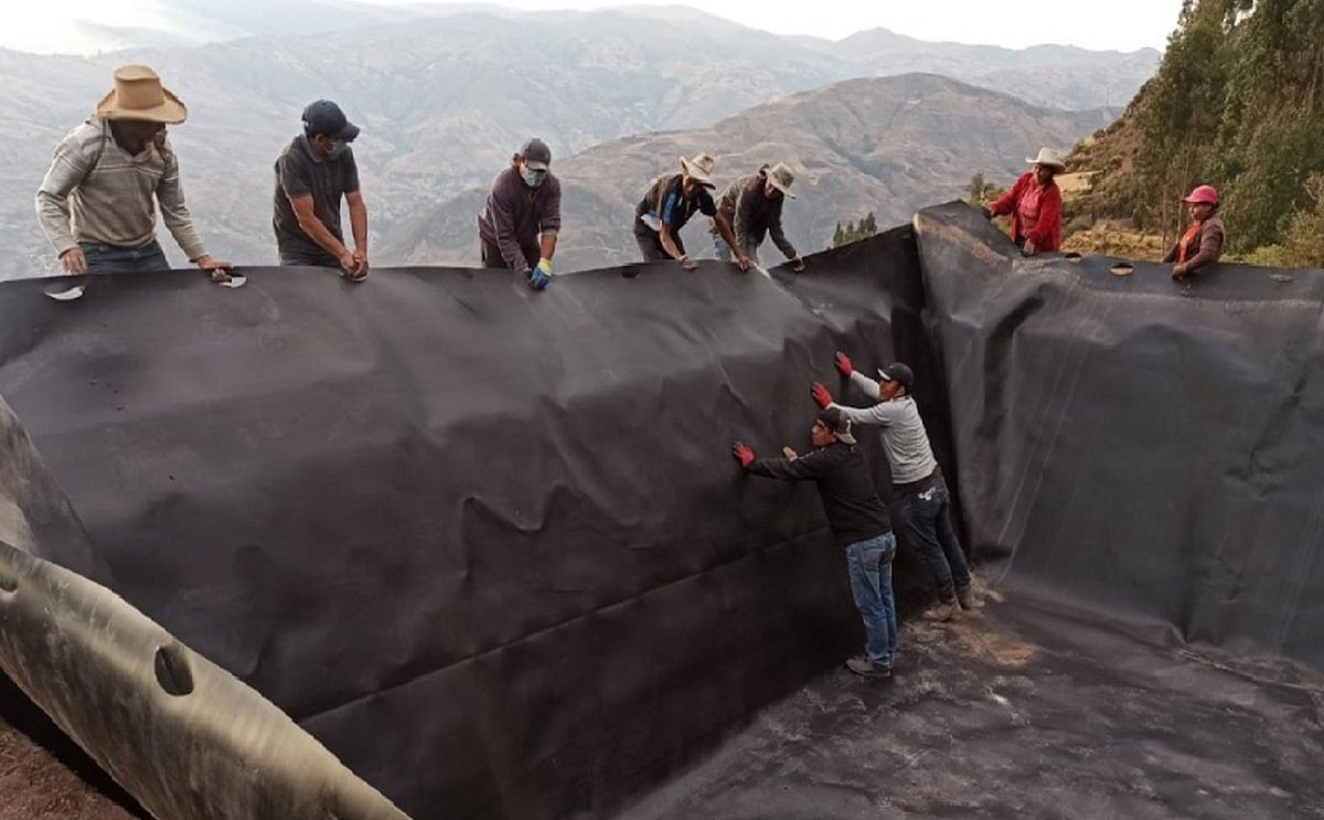 En Otuzco, provincia de Perú se Instalarán más de 50 Reservorios para Riego de Patata y otros cultivos En Otuzco, provincia de Perú se Instalarán más de 50 Reservorios para Riego de Patata y otros cultivos